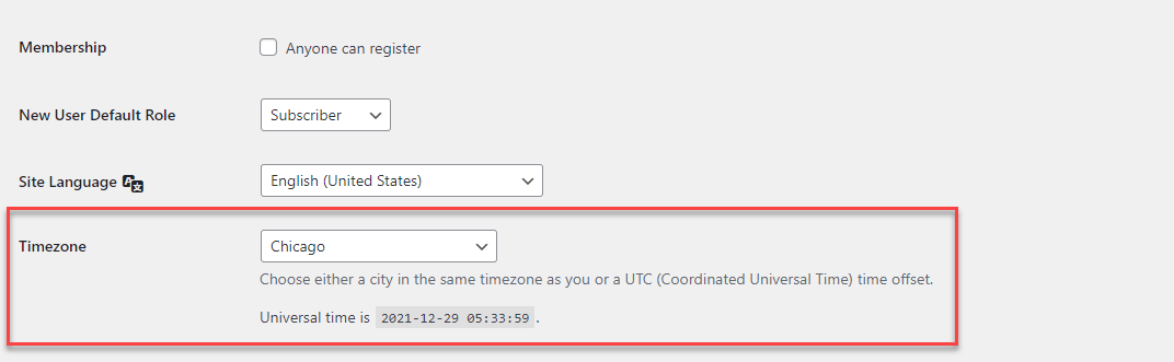 Google Calendar Integration Missing time zone definition Booking